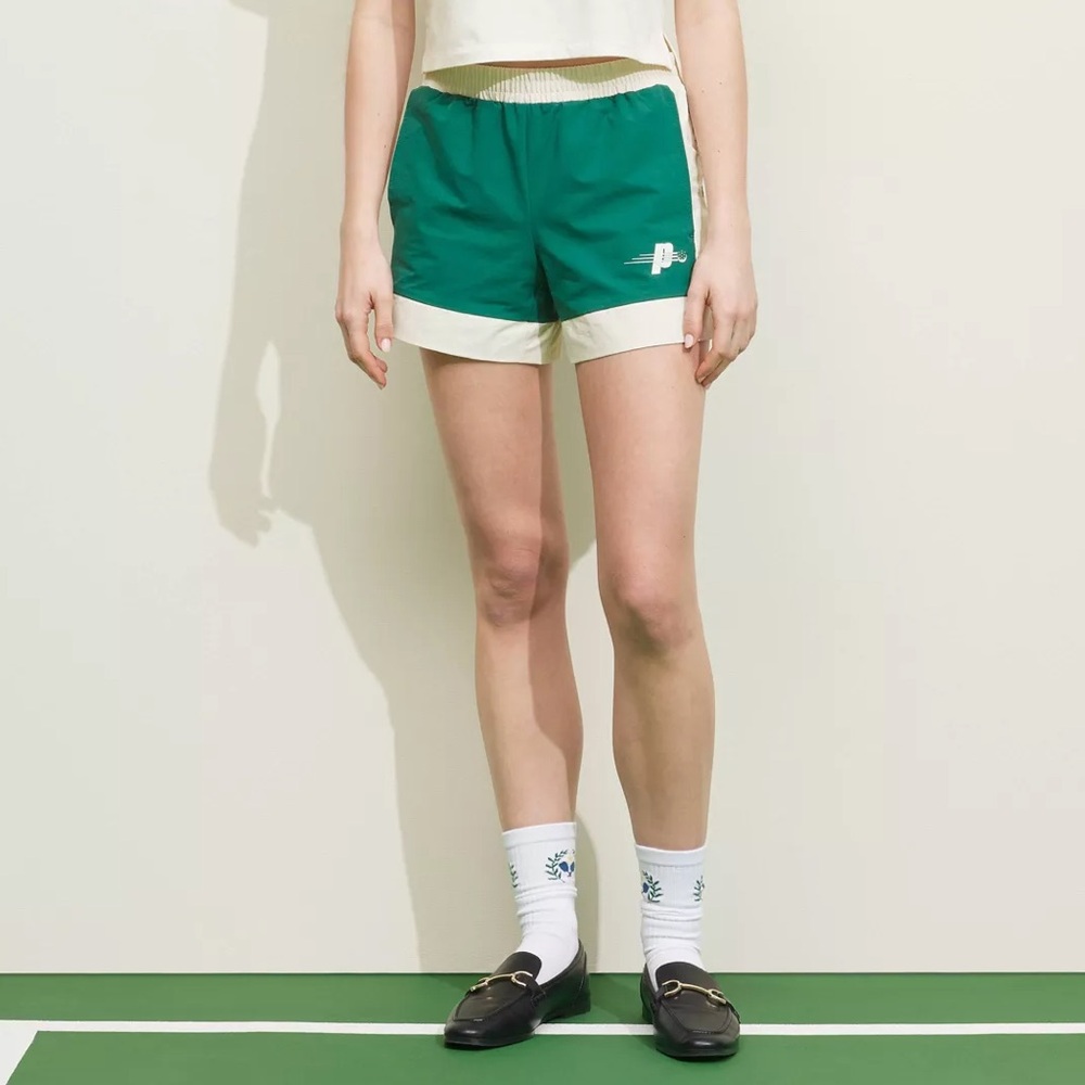 Prince Pickleball Women's Woven Mid-Rise Shorts 4.25"